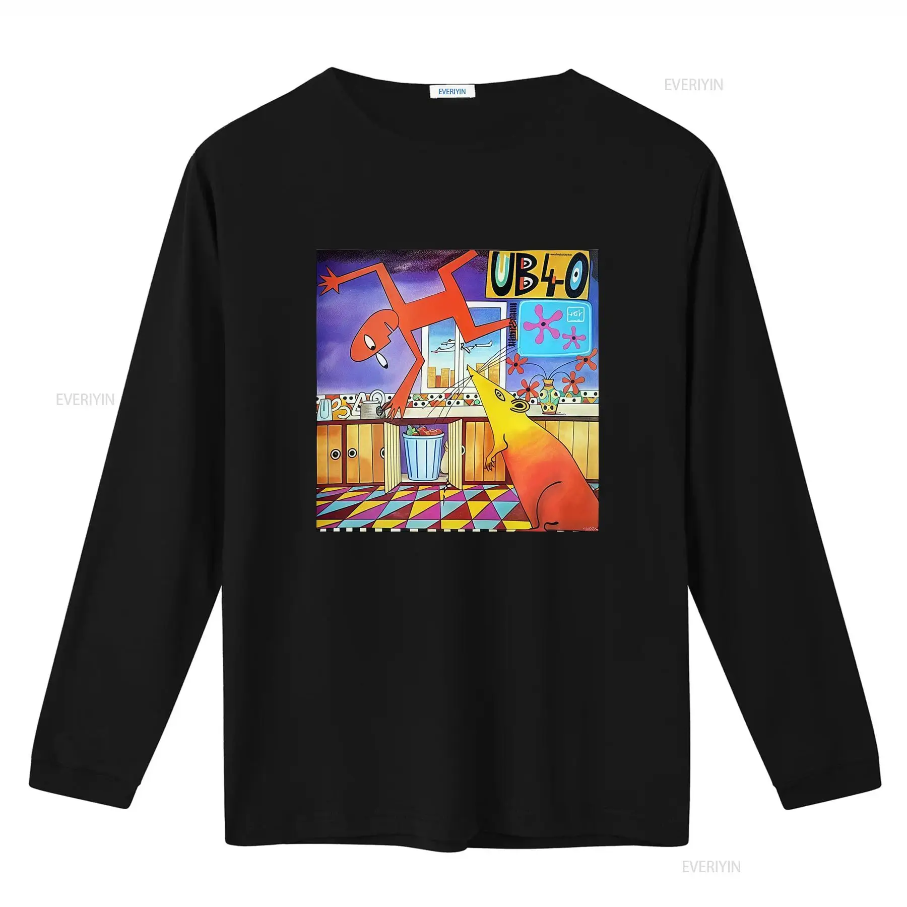 UB40 Rat In The Kitchen T Shir - Streetwear Brand From China ulasan dan harga