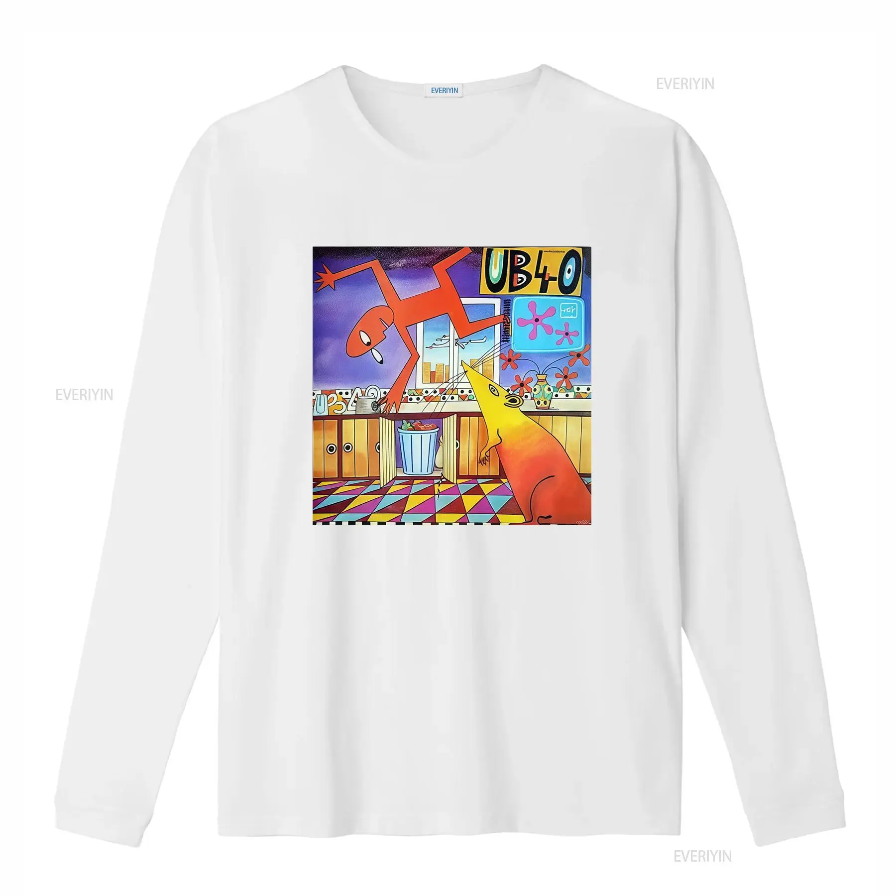 UB40 Rat In The Kitchen T Shir - Streetwear Brand From China ulasan dan harga