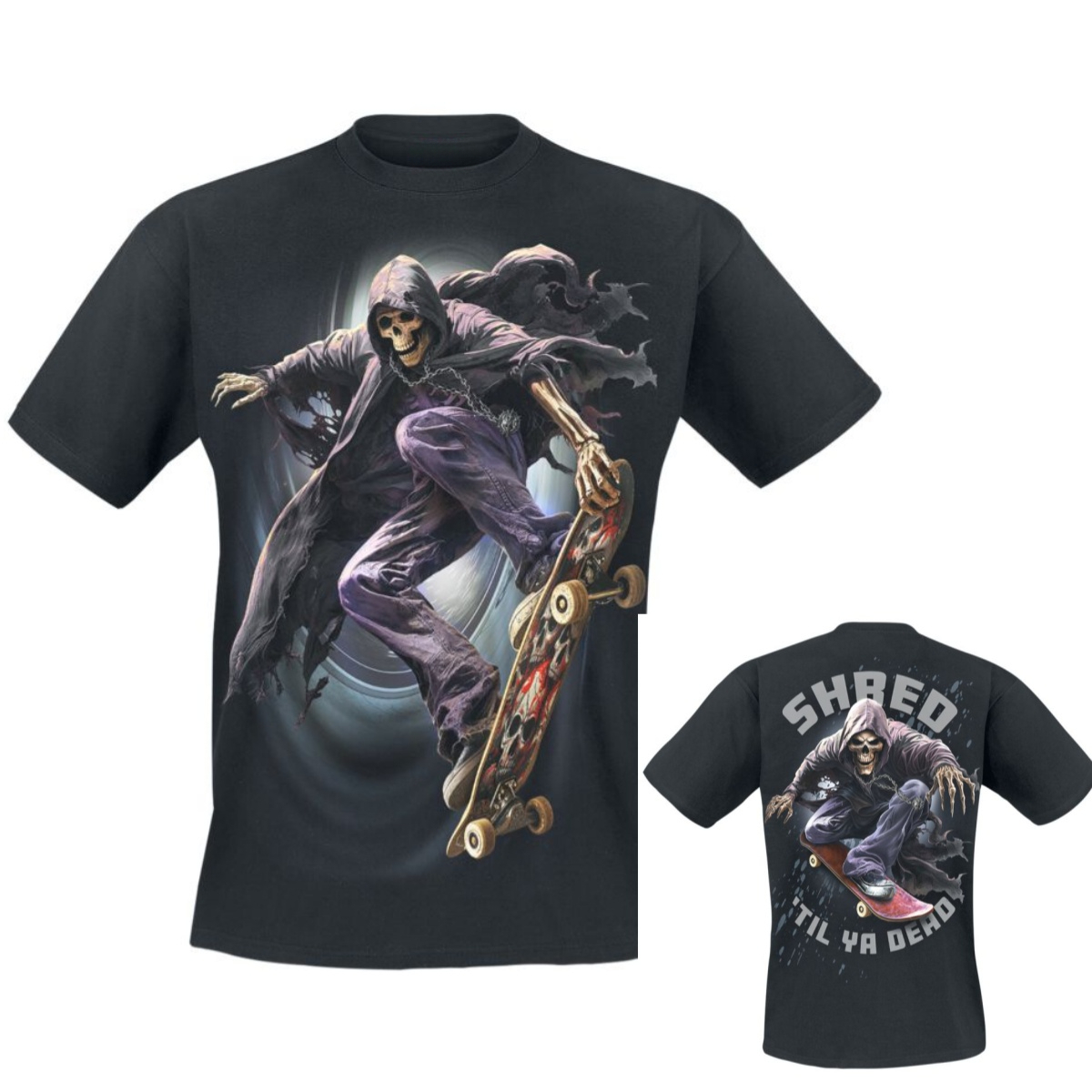 Riff Burner Dark Gothic Spiral - Gothic Streetwear Brand ulasan dan harga