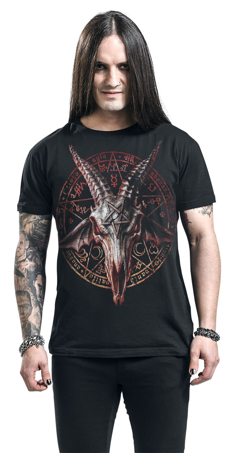 Devil Goat Dark Gothic Brand T - Gothic Streetwear Brand ulasan dan harga