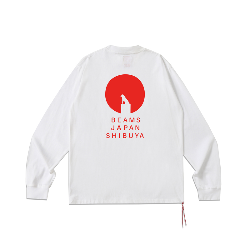 Streetwear Brand Beams Long Sl - Streetwear Brand Red ulasan dan harga